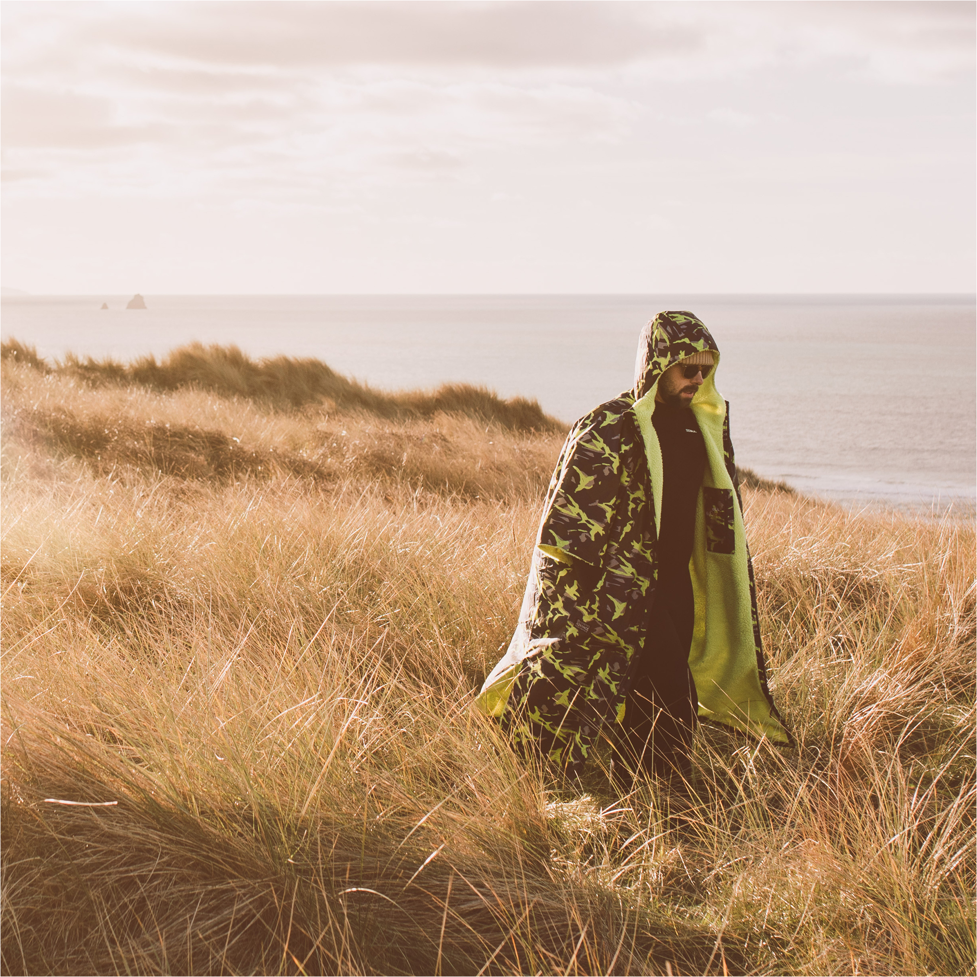 GUL Evorobe Hooded Changing Robe AC0128-B6 - Camo